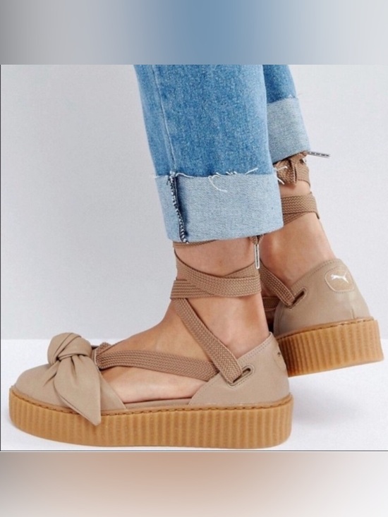 Puma Shoes - Puma fenty ballet bow platform sandals
